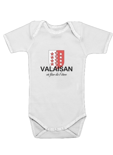  Canton du Valais for Baby short sleeve onesies