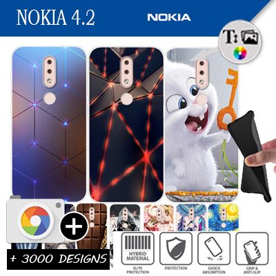 Silicone Nokia 4.2 with pictures