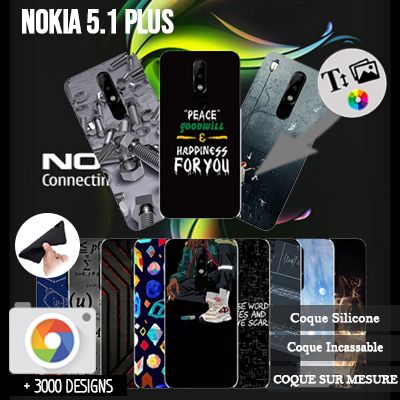 Custom Nokia 5.1 Plus silicone case