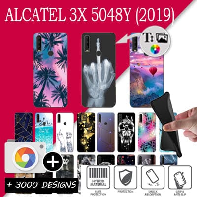 Custom Alcatel 3x 5048Y silicone case