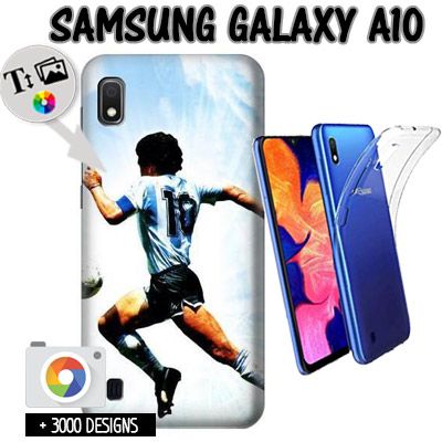 Silicone Samsung Galaxy A10 with pictures