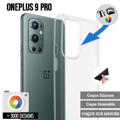 Silicone OnePlus 9 Pro with pictures