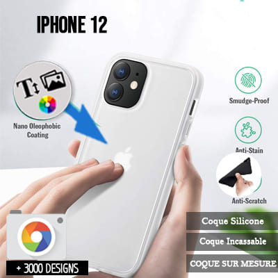 Silicone iPhone 12 with pictures