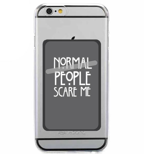  American Horror Story Normal people scares me for Adhesive Slot Card