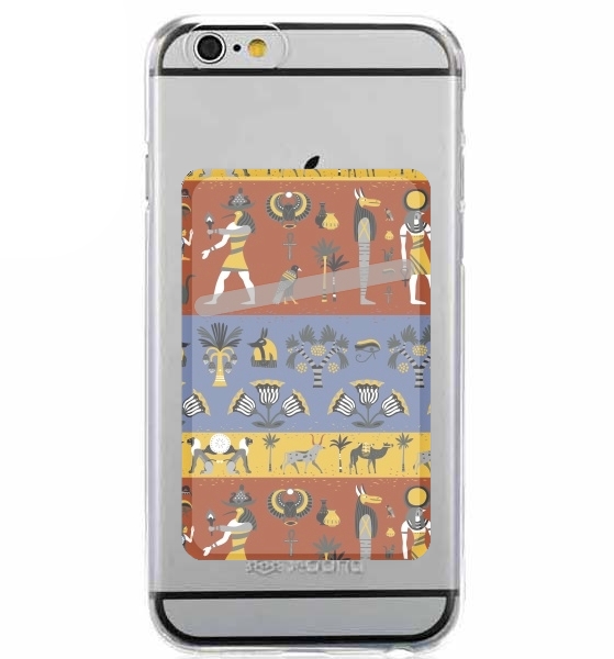  Ancient egyptian religion seamless pattern for Adhesive Slot Card