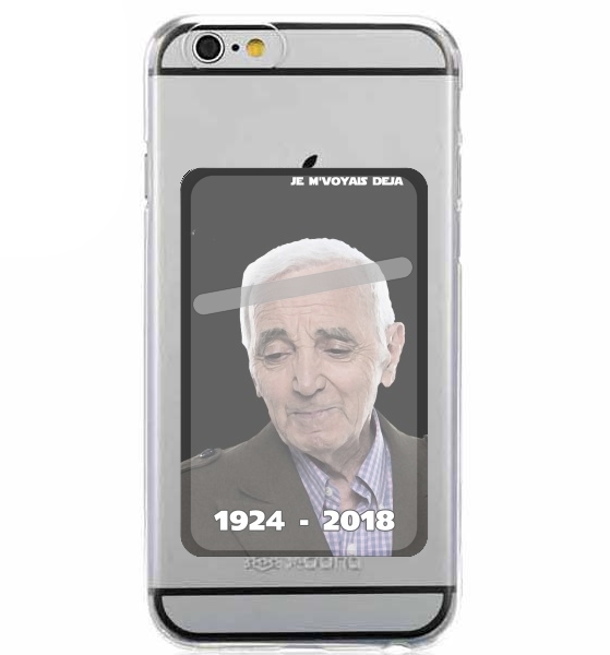  Aznavour Hommage Fan Tribute for Adhesive Slot Card