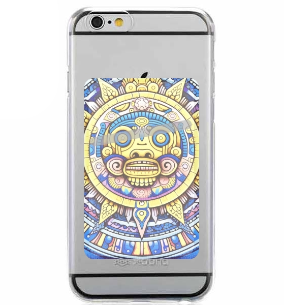  Aztec God Shield for Adhesive Slot Card