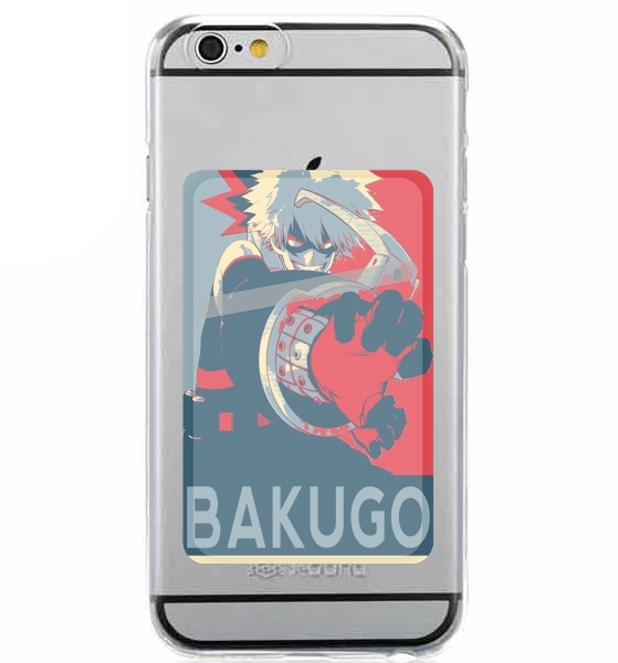  Bakugo Katsuki propaganda art for Adhesive Slot Card