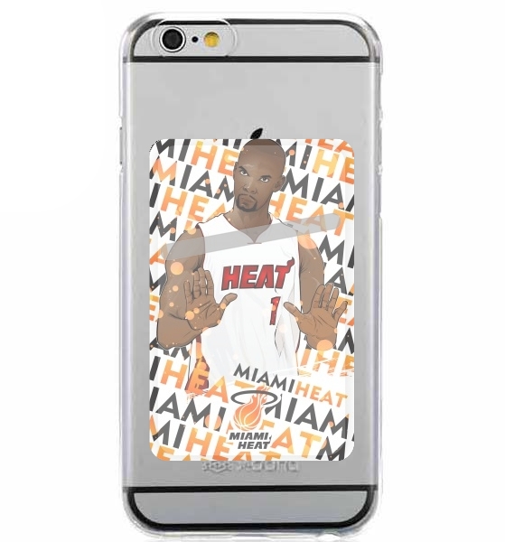  Basketball Stars: Chris Bosh - Miami Heat for Adhesive Slot Card