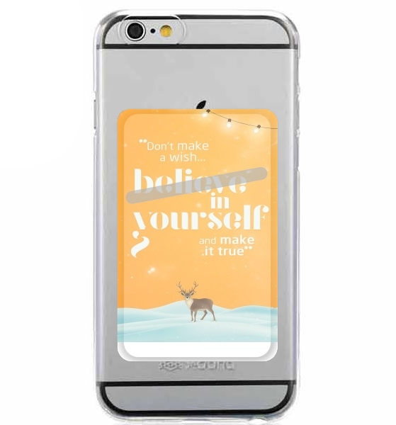  Believe in yourself for Adhesive Slot Card