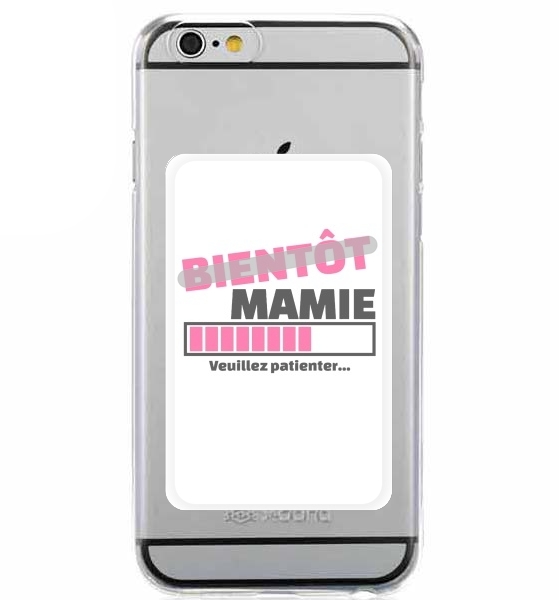  Bientot Mamie Cadeau annonce naissance for Adhesive Slot Card