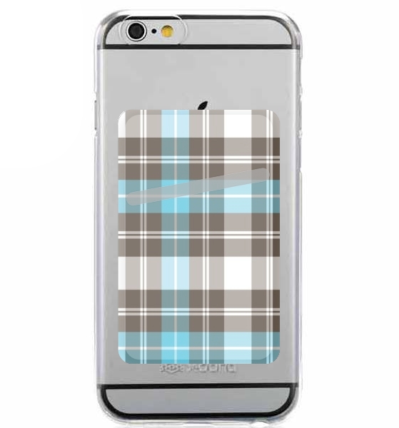  Blue Plaid for Adhesive Slot Card