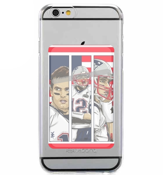  Brady Champion Super Bowl XLIX for Adhesive Slot Card