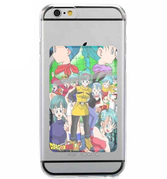  Bulma Dragon Ball super art for Adhesive Slot Card