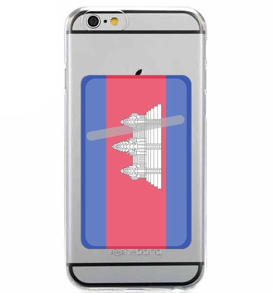  Cambodge Flag for Adhesive Slot Card