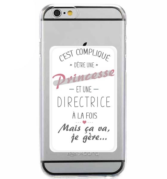  Cest complique detre une princesse et une directrice for Adhesive Slot Card