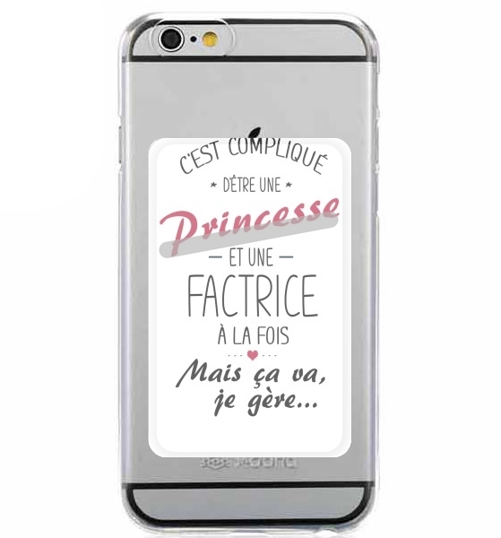  Cest complique detre une princesse et une factrice for Adhesive Slot Card