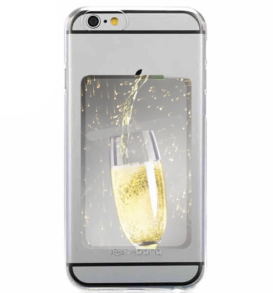  Champagne is Party for Adhesive Slot Card