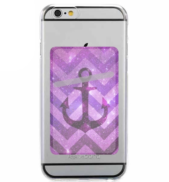  Anchor Chevron Purple for Adhesive Slot Card