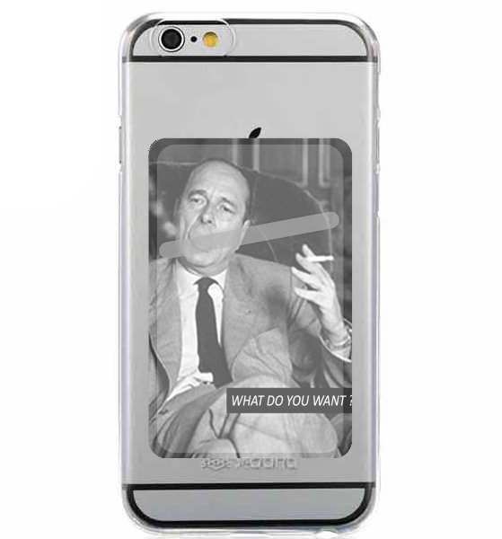  Chirac Smoking What do you want for Adhesive Slot Card