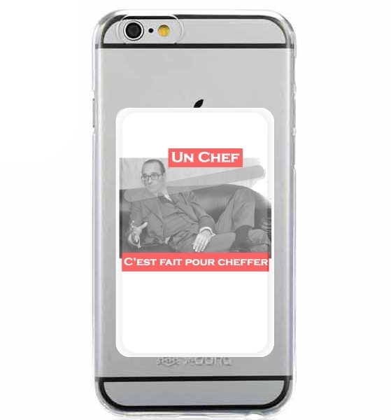  Chirac Un Chef cest fait pour cheffer for Adhesive Slot Card