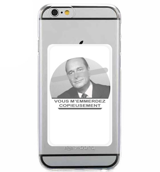  Chirac Vous memmerdez copieusement for Adhesive Slot Card