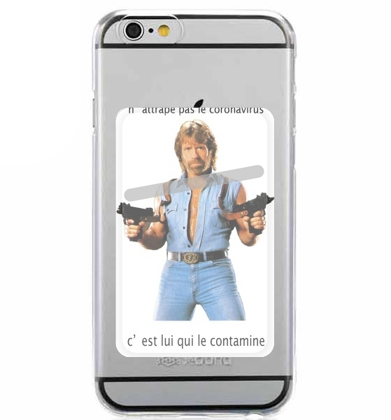  Chuck Norris Against Covid for Adhesive Slot Card