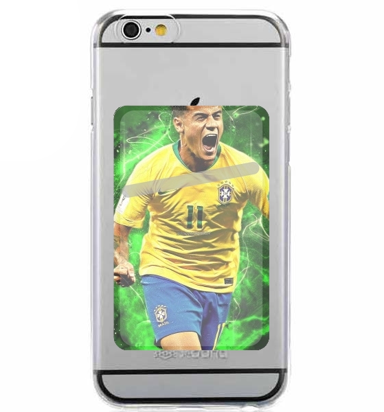  coutinho Football Player Pop Art for Adhesive Slot Card