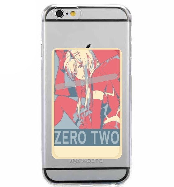  Darling Zero Two Propaganda for Adhesive Slot Card