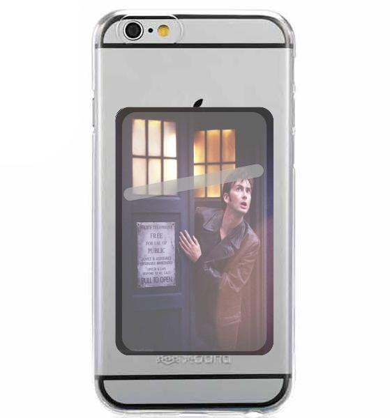  David Tennant Police Box for Adhesive Slot Card