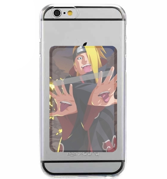  Deidara Art Angry for Adhesive Slot Card