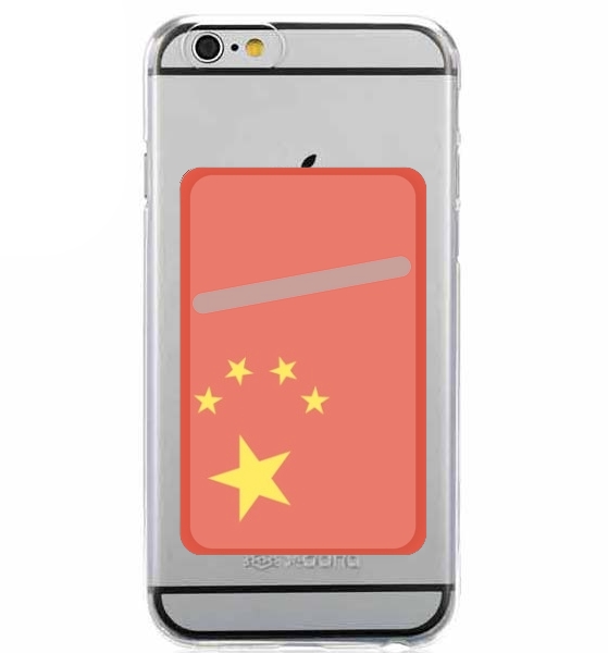  Flag of China for Adhesive Slot Card
