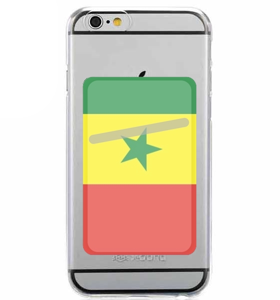  Flag of Senegal for Adhesive Slot Card