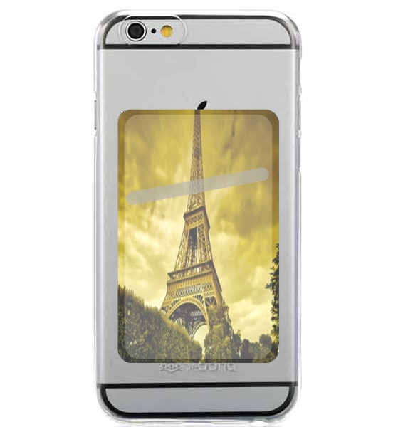  Eiffel Tower By Night from Paris for Adhesive Slot Card