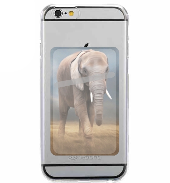  Elephant tour for Adhesive Slot Card