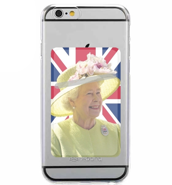  Elizabeth 2 Uk Queen for Adhesive Slot Card