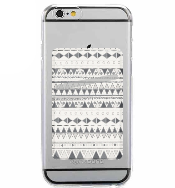  Ethnic Candy Tribal in Black and White for Adhesive Slot Card