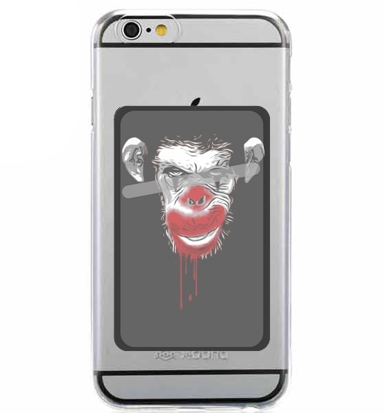  Evil Monkey Clown for Adhesive Slot Card