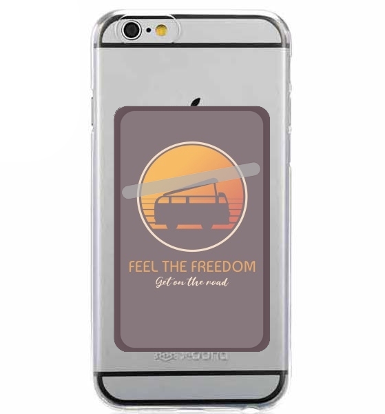  Feel The freedom on the road for Adhesive Slot Card