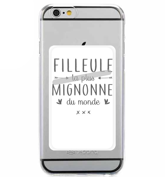  Filleule la plus mignonne du monde for Adhesive Slot Card