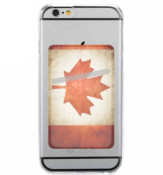  Canadian Flag Vintage for Adhesive Slot Card