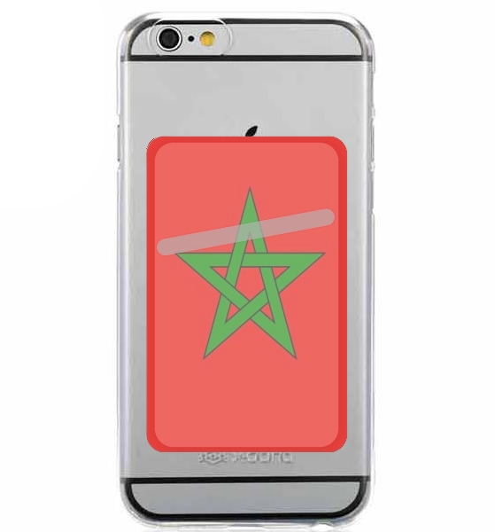  Flag Morocco for Adhesive Slot Card