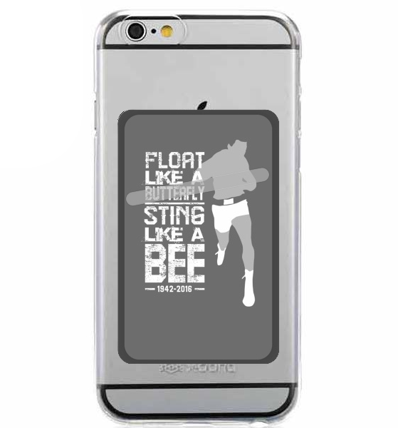  Float like a butterfly Sting like a bee for Adhesive Slot Card