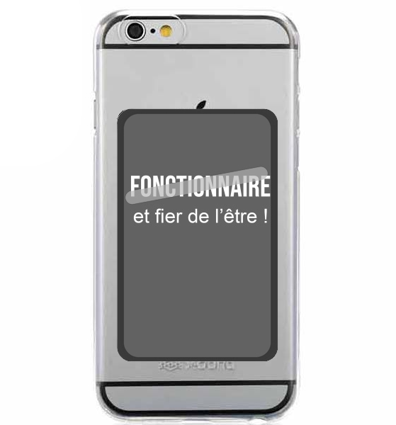  Fonctionnaire et fier de letre for Adhesive Slot Card