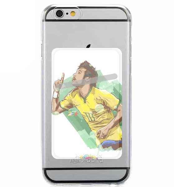  Football Stars: Neymar Jr - Brasil for Adhesive Slot Card