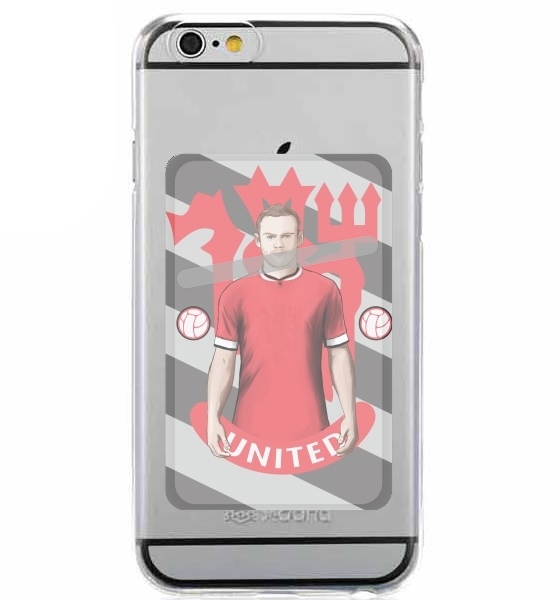  Football Stars: Red Devil Rooney ManU for Adhesive Slot Card