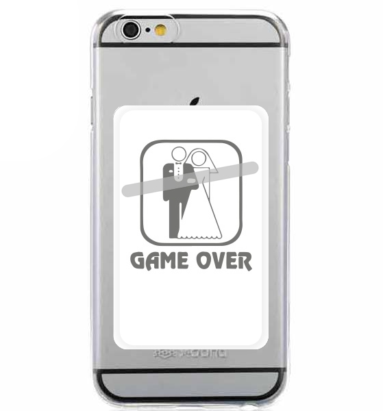  Game OVER Wedding for Adhesive Slot Card