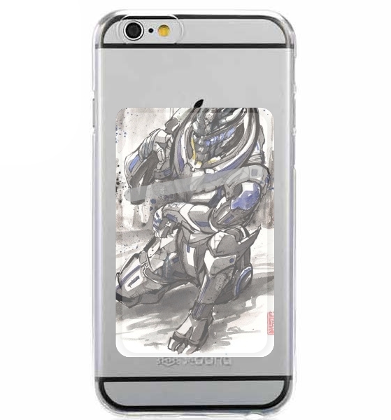  Garrus Vakarian Mass Effect Art for Adhesive Slot Card