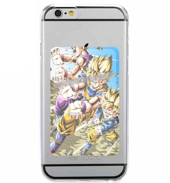  Goku Family for Adhesive Slot Card