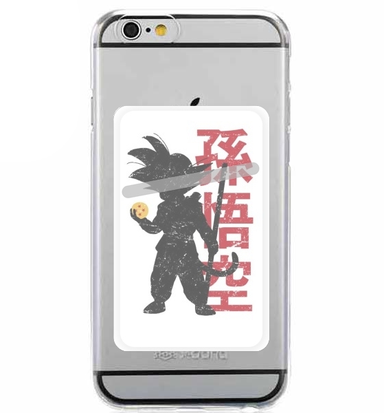  Goku silouette for Adhesive Slot Card